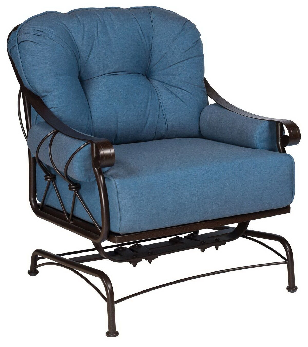 Woodard Outdoor Furniture Spring Lounge Chair By Woodard 4T0265